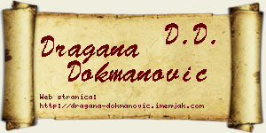 Dragana Dokmanović vizit kartica
